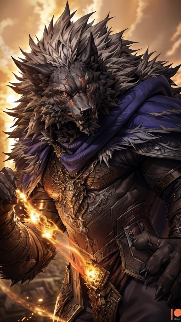 4K, high resolution, best quality, Perfect color, Perfect shadow, Perfect lighting, Posted on e621 (patto art style), arms, Furry Art!!!, pov Furry Art, Detailed fan art, Official Fanart, high quality fanart, World of Warcraft同人画, fursona Furry Art commission, very very beautiful Furry Art, Furry Fantasy Art, Furry Art, Furry anime, high resolution佣金, fursona art, Anime Characters, World of Warcraft风格, Anime Wallpaper, Detailed key animation art, Strong, Full body portrait, panoramic, (Realistic eye details: 1:2), High Detail, high quality, The award-winning, HD, 16K, (best quality,4K,8K,high resolution,masterpiece:1.2),Extremely detailed,Practical:1.37,HDR,UHD,Studio Lighting,Extremely detailed的描述,professional,Bright colors,Bokeh,Active atmosphere, Natural Lighting,Reference Blizzard Games《World of Warcraft》Genn Greymane,Werewolf,White hair