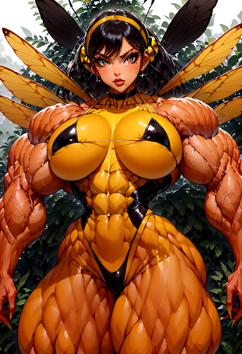 muscle woman wasp
