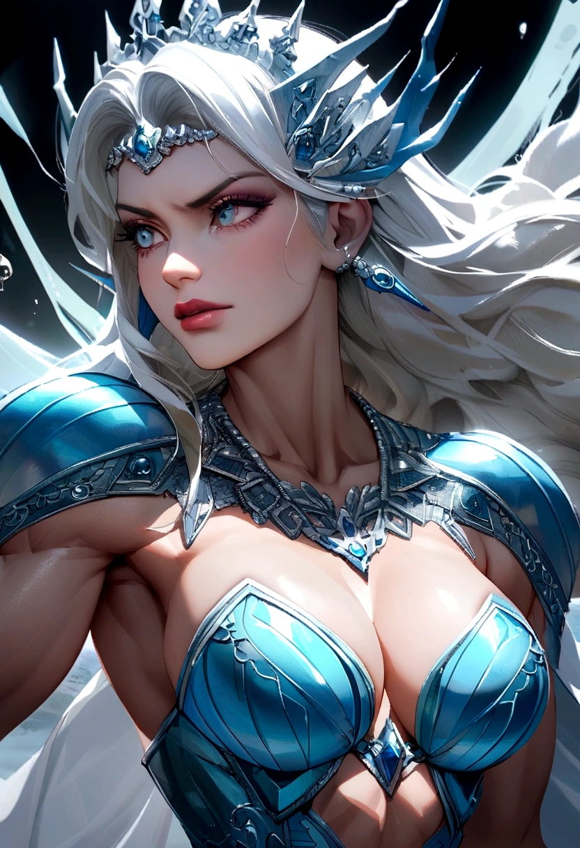 muscle elsa woman