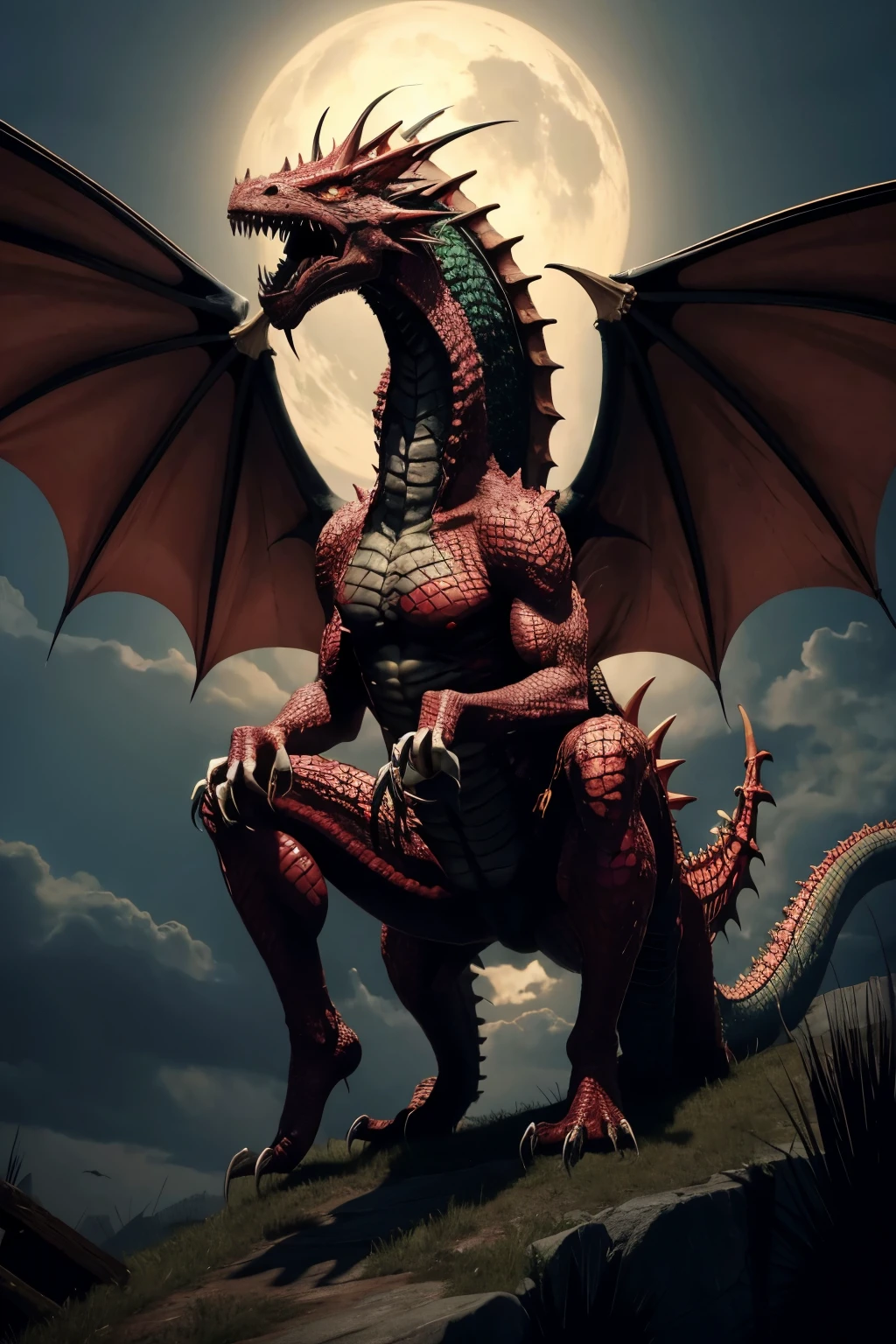 Zombie dragon
