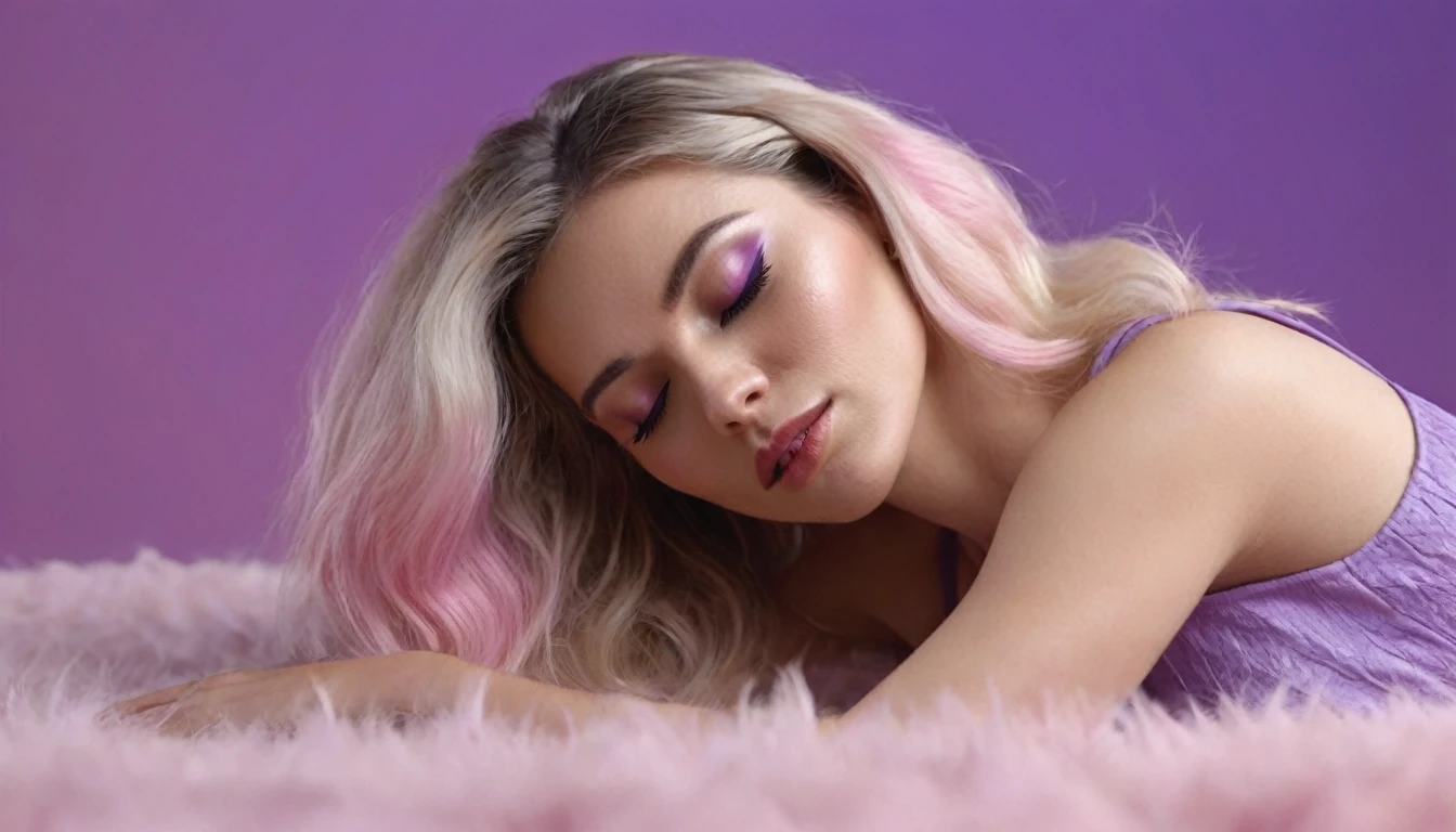 A photo of a woman lying down exploring the diverse experiences and complexities of the female orgasm, dispelling common myths and promoting a positive and empowering understanding of female sexuality.
THEME:
Inspiring and creative with a youthful and playful tone, featuring light and pastel colours including blue, pink and purple, all blending together in a vibrant gradient.