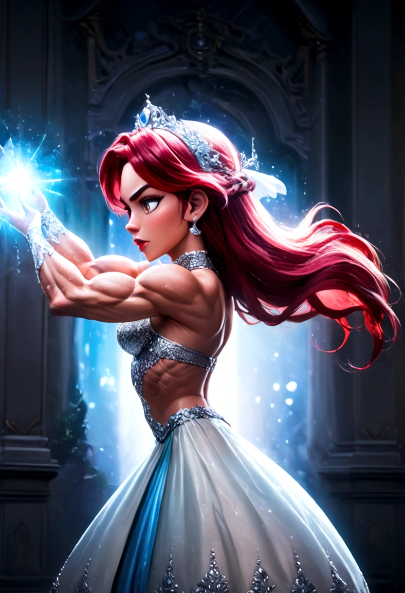 muscle woman ariel