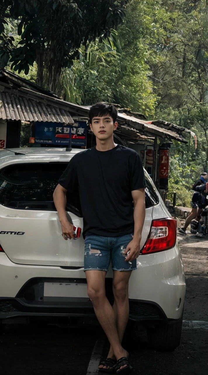 top-quality、​masterpiece、超A high resolution、(realisitic:1.4)、Detailed face、solo、１human male、Dark hair、glistning skin、dense skin、(asian human)、architectural、(absurderes、hight resolution、ultra-detailliert)、、1 male、Adults、(20-year-old man)、a handsome、tall muscular man、broad shoulder、extra very short hair、angular jaws、thick neck、thick eyebrow、extra very short hair、A dark-haired、fine eyes and detailed face、 Highly detailed CG Unity 8K wallpapers、intricate-detail、(Style Swirl Magic:0.7)、looking at the spectator、solo、(full body Esbian:0.6)、Detailed background、A detailed face、dynamicposes、、Urban background、dynamic compositions、 big muscle、、((((Crotch bulge))))、a handsome、 ((masutepiece:1.4, Best Quality)), ((masutepiece, Best Quality)), (photographrealistic:1.4)、(((Wearing a suit)))、Sitting on the train、Face-to-face angle,(Angle from below),Sitting in a train seat,Sitting at the front，Zoom camera in the crotch,Feet are on the floor of the train,full body Esbian,Looking down and sleepy,Watching the viewer only」、Beautiful dream landscape、((Maybe for me))、((japanese male))、from back view、posterior view、buttock、Big butt、