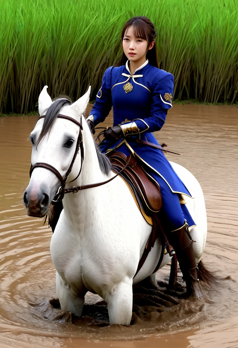 (((masterpiece))),(((Highest quality))),((Tabletop:1.4, Highest quality)), (Realな写真:1.4),
((1 cute girl knight)),rodeo,
(超High resolution:1.2),, wonderful, Very detailed CG Unity 8k wallpaper, Very detailed, High resolution,fat horse ridden by japanese girl,
Soft Light, Beautiful detailed girl, Droopy eyes,Very detailedな目と顔, Beautiful and exquisite nose, Beautiful and exquisite, horse ridden by a girl can't struggle in swamp because its drowned in the sticky mud:10.0 ,Displeased face:4.0,Real,Stir,Anatomically correct,action scene of fighting