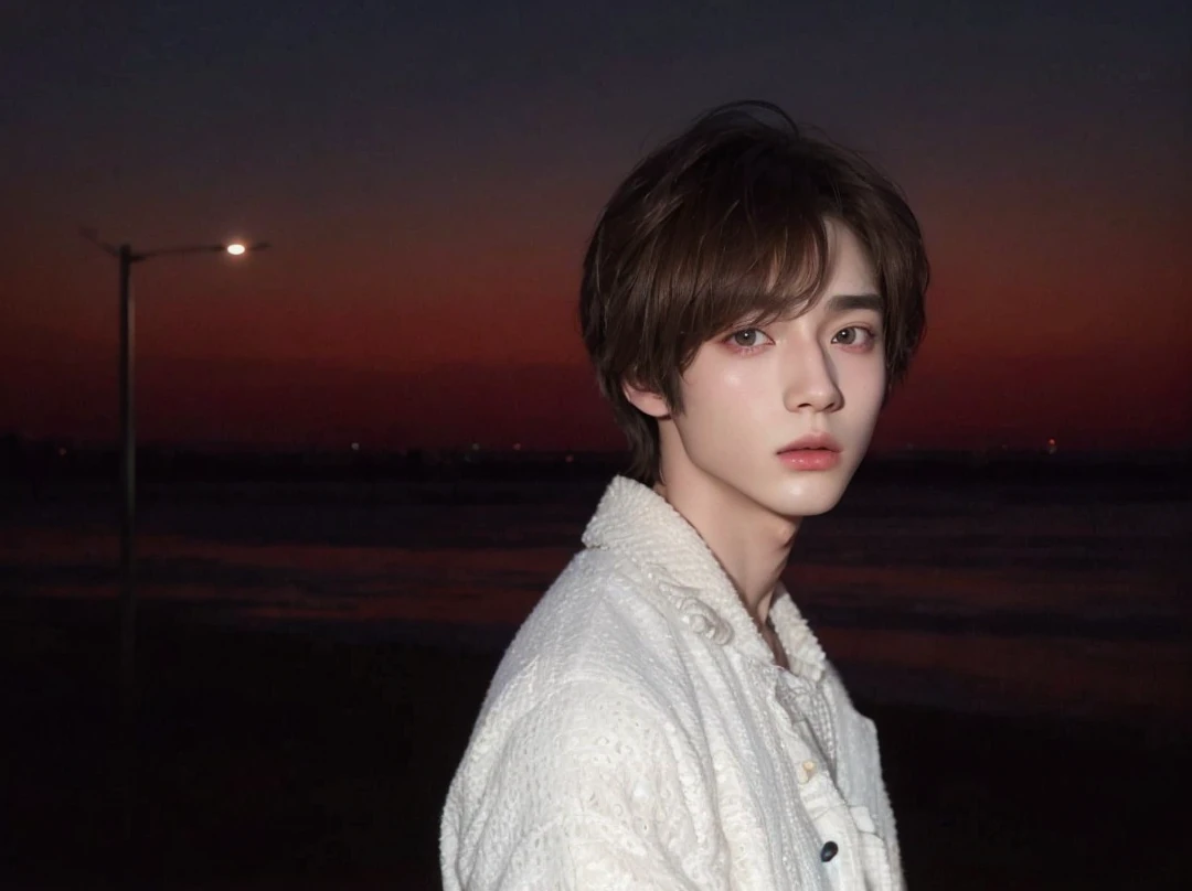 ai realistic style, choi beomgyu, boy, male, beautiful face and eyes, like digital drawing realistic, pretty, cute, asian, nose highlight, juicy lips, glass skin, bj doll, pretty boy, brown eyes, ethereal, same features as photo