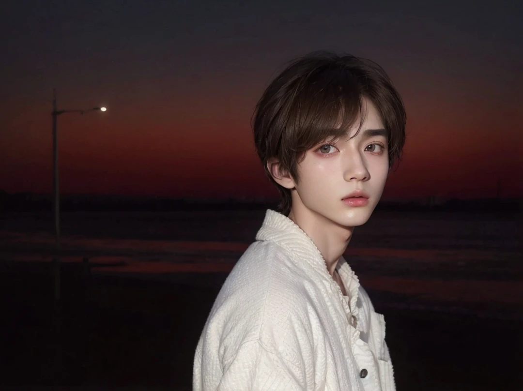 ai realistic style, choi beomgyu, boy, male, soft features, soft eyebrows, thin eyebrows, innocent eyes, beautiful face and eyes, like digital drawing realistic, pretty, cute, asian, nose highlight, juicy lips, glass skin, bj doll, pretty boy, brown eyes, ethereal, same features as photo