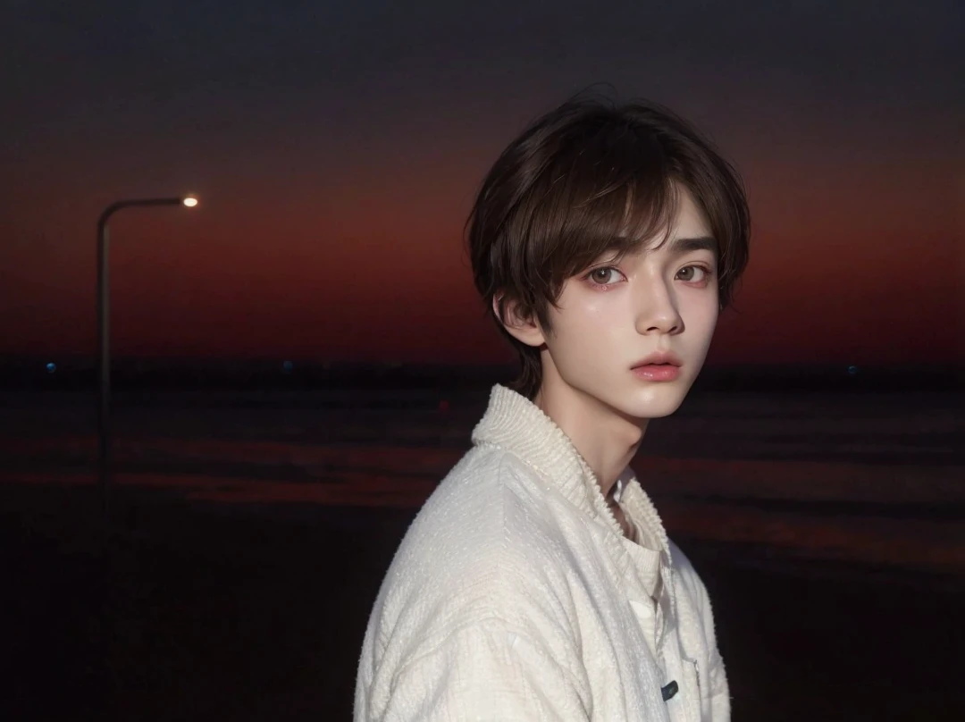 ai realistic style, choi beomgyu, boy, male, soft features, soft eyebrows, thin eyebrows, innocent eyes, beautiful face and eyes, like digital drawing realistic, pretty, cute, asian, nose highlight, juicy lips, glass skin, bj doll, pretty boy, brown eyes, ethereal, same features as photo