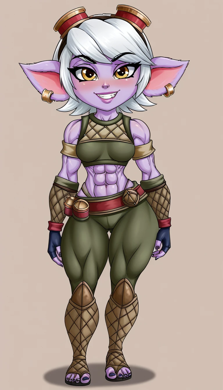 muscle woman tristana