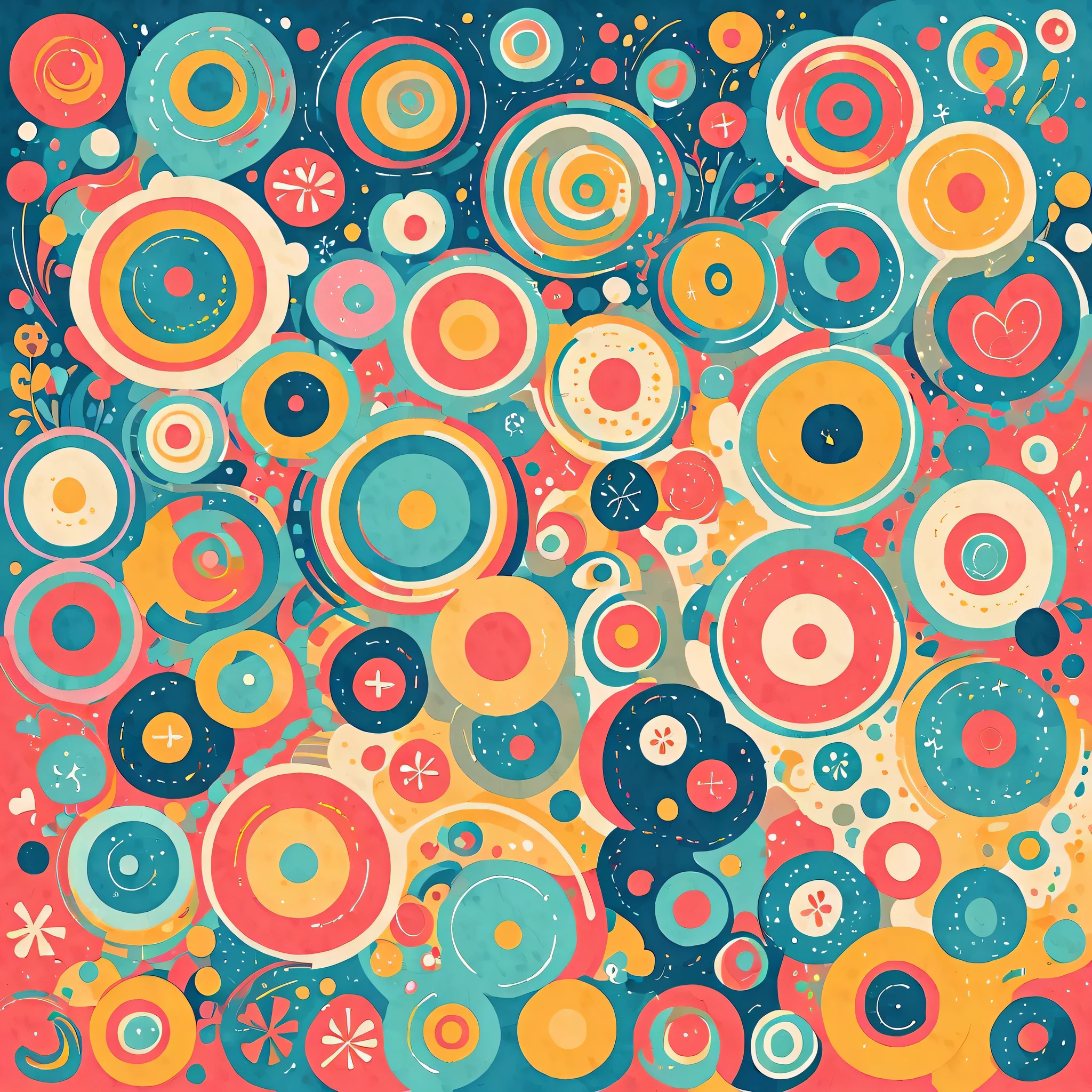 lack style, Simple Line Initialism，Abstract art，Urban Background, colorful hearts ,colorful flowers, No people, dreams