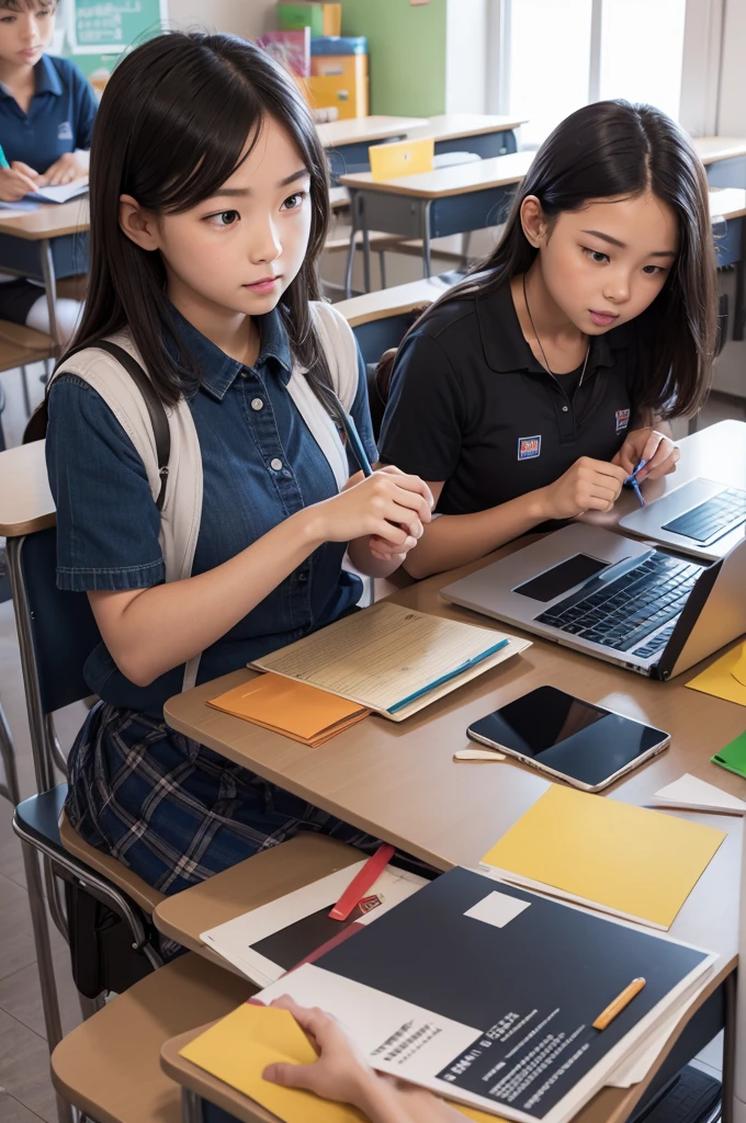 Digital marketing of school supplies