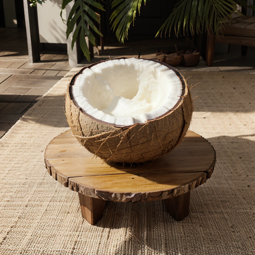 coconut , table