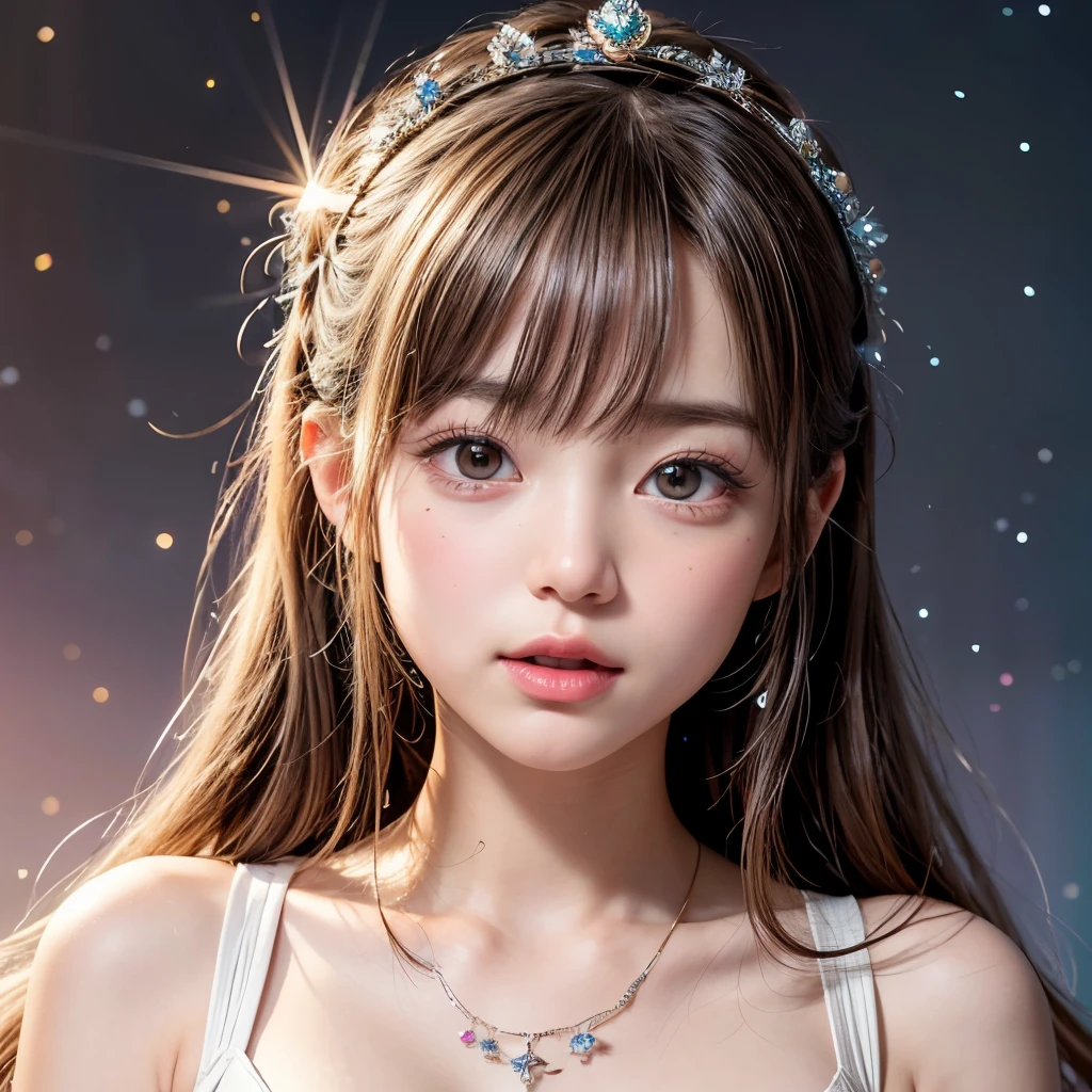 NSFW, 8k, High-level, absurd, masterpiece, best quality, primitive, very detailed CG, very detailed wallpaper, perfect lighting, Extremely detailed (((The personifying " Kingfisher " as a Girl))), MysticSight, Tyndall effect, Tyndall scattering, Studio gray background with (many Dazzling RainbowColor particles BokeH:1.28), (RoundlyButts, ThighGap), (Exposed:0.4), (Assfocus with looking ahead), BREAK (NOGIZAKA face variations) Extremely Detailed very KAWAII face variations, perfect anatomy, Childish, captivating gaze, elaborate detailed Eyes with (sparkling highlights:1.28), long eyelashes、Glossy RED Lips with beautiful details, Coquettish tongue, Rosy cheeks, Radiant PearlSkin with clear transparency . { (Dynamic LifeLike expressions:1.4) | :d) }, (large eyes:-1) .