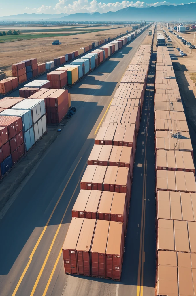 Create background art for logistics