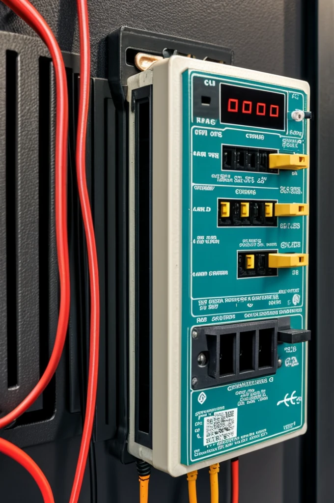 Generate a picture of a Power Supply Grounding. The grounding conductor in the supply cord or feeder shall be connected to the grounding bus or other approved grounding means in the distribution panel board