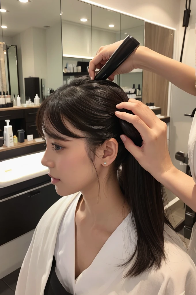 Beauty Salonのシャンプー台 Beauty Salon Where to shampoo