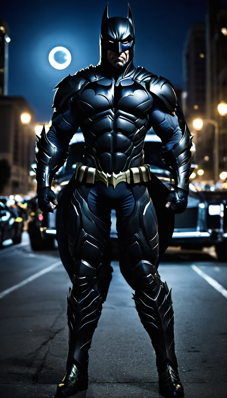 Batman, armor, night, dark night, muscle
