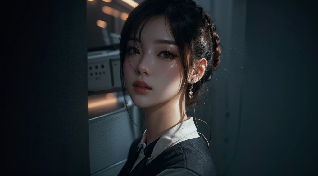 This character is the theme，Generate other wallpapers about her，Don&#39;t look at the audience，Do not change the character&#39;s appearance or clothing