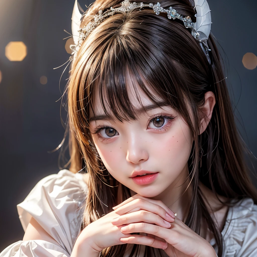 NSFW, 8k, High-level, absurd, masterpiece, best quality, primitive, very detailed CG, very detailed wallpaper, perfect lighting, Extremely detailed (((The personifying " Big bats " as a Little Girl))), MysticSight, Tyndall effect, Tyndall scattering, Studio gray background with (many Dazzling RainbowColor particles BokeH:1.28), (RoundlyButts, ThighGap), (Exposed:0.4), (Assfocus with looking ahead), BREAK (NOGIZAKA face variations) Extremely Detailed very KAWAII face variations, perfect anatomy, Childish, captivating gaze, elaborate detailed Eyes with (sparkling highlights:1.28), long eyelashes、Glossy RED Lips with beautiful details, Coquettish tongue, Rosy cheeks, Radiant PearlSkin with clear transparency . { (Dynamic LifeLike expressions:1.4) | :d) }, (large eyes:-1) .