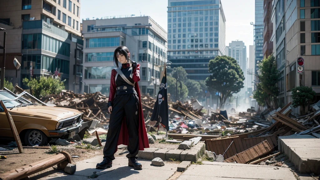 Anim cosplayWeth Orango Hail Ender Ah, Blake Ottfitte Pocinfo Apiktur, Anim cosplay, Payne from Naruto, cosplay Poto, cosplay while, Profecionar cosplay, Joker plays Naruto, Ichigo Kuro Saki, cosplay, Hottopich Comic-Con, anime characters; Full body art, Ichigo, from Naruto, Fuer-cosplay, Comic-Con, anime characters, villain pose, environment with stones, small stones in the air, collapsed houses with wooden environments around, ruins around, ultra-HD, ultra-realistic