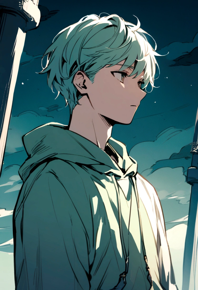 thoughtful boy 