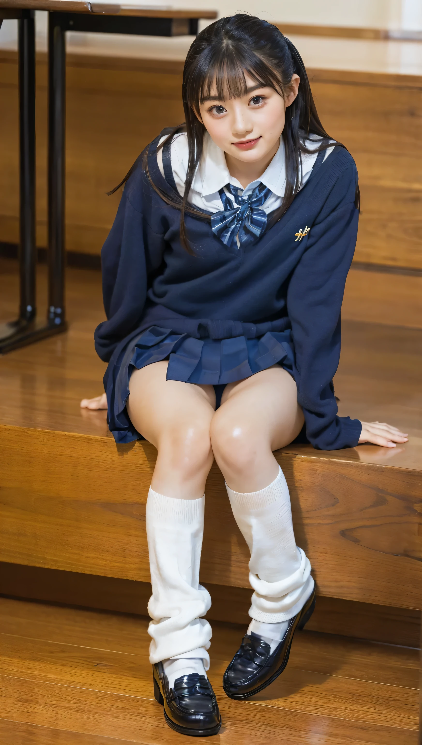 (photorealistic:1.4), best quality, masterpiece, raw 32k photo, (extremely detailed japanese beautiful girl), (extremely detailed eyes:1.2), (cute face:1.2), ultra-detailed, ultra high res, amazing, BREAK,
(school uniform:1.5), detailed school girl, (disneyland:1.3), beautiful detailed girl, bangs, cute face, miniskirt,loafers, perfect legs, perfect hands
