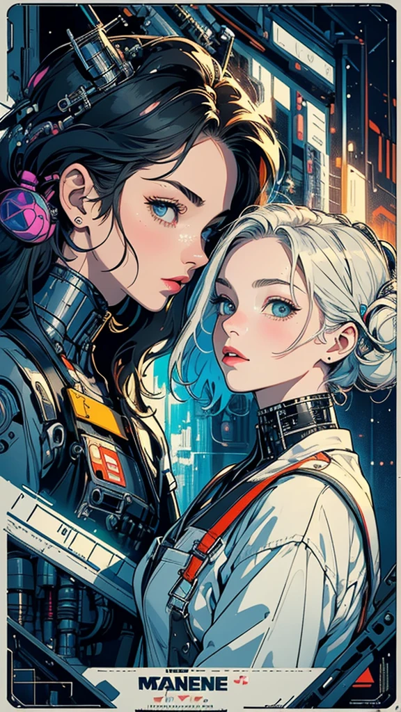 (((masterpiece, highest quality))),(((solo:1.2))),(((1girl:1.2))),32k wallpaper, very detailed, poster, vintage science fiction,(((((geometric cinematic movie poster))))), (bauhaus), shape,(((abstract))),(mid century modern),movie poster,(((((portfolio))))),(((((Close-up))))),(((((bust up))))),((((more various angle)))),(((highlight))),((((heterochromia)))),(((complete. detailed face))),((((Extremely talented)))),(((((most complicated machine))))),(((genius mechanic))),((Overall colorfully)),