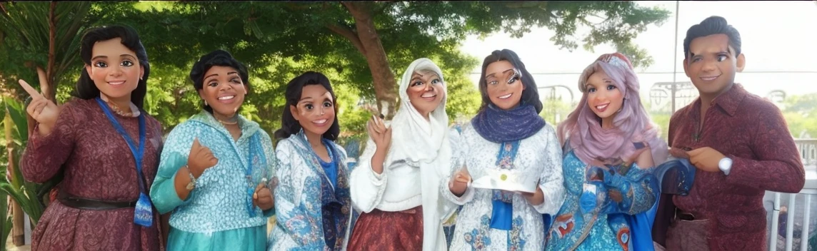 Make look like disney character