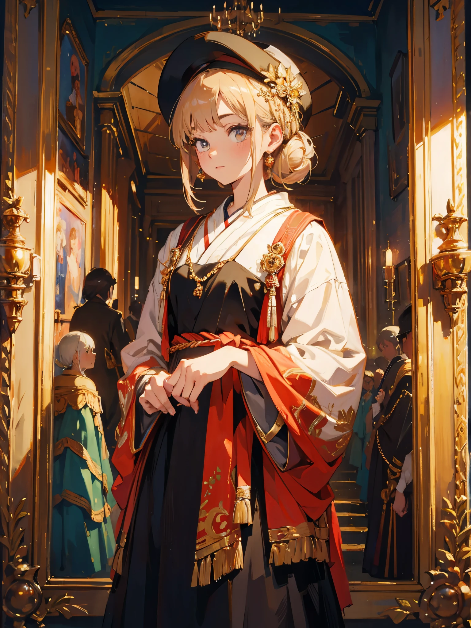 (Highest quality:1.2, 4K, 8K, Very detailed, masterpiece:1.2, Highest quality, #fff0f5 Background), ((Cinematic), Warm and soft lighting), ((Ultra-detailed, Beautiful Face, 1 girl), Very detailedな, whole body, cute, 店の窓を覗くGirl, Girl:1.2, cake showcase, Back view, (((White blouse, flare skirt, you can&#39;I can&#39;t see the skin on my back:1.4))), (Sticks to glass, Glass texture, reflection), With eyes of longing, Like a digital illustration, Serene atmosphere, The expression is delicate and beautiful, Contemporary Art in the Spotlight)