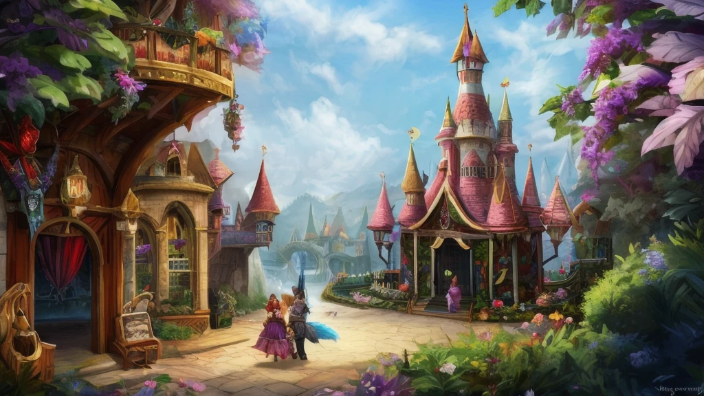 make believe whimsical animals that exist in a fantasy land