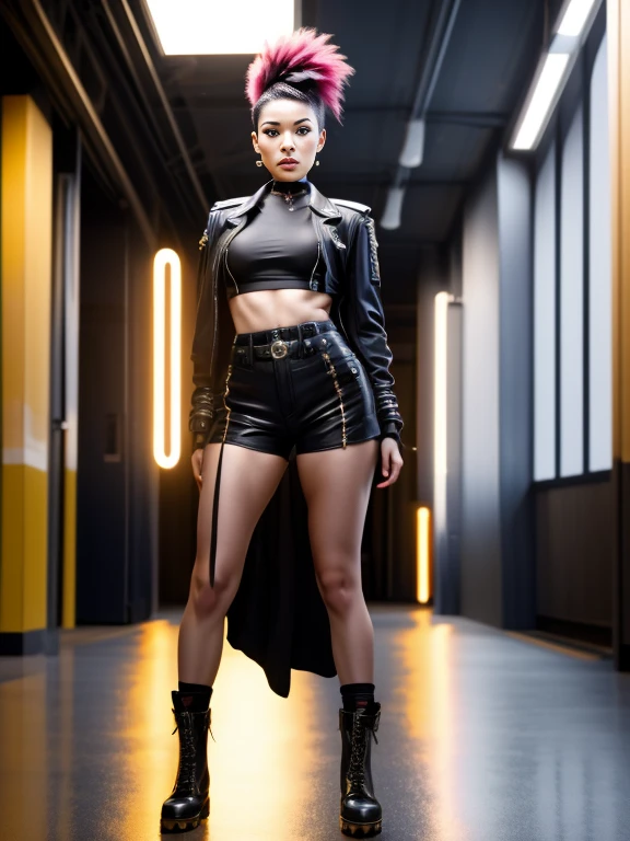 ((((7+girls)))), ((All Black Leather Fashion))))(Masterpiece)))), (Highest quality)))), (Realistic )))), (Detailed description))))), (High contrast)))), (Japan people), ())), 18 years old, ( Boyish))))), ((Erotic)), (Wild)), (Super big breasts))))), (Looking at the camera), (Full body)), (Black hair)))), (Riders Jacket)), (Leather pants))))), (Leather boots)))), ( Standing figure))))), ((((Professional Lighting))))), (Studio Lighting), (Tokyo)