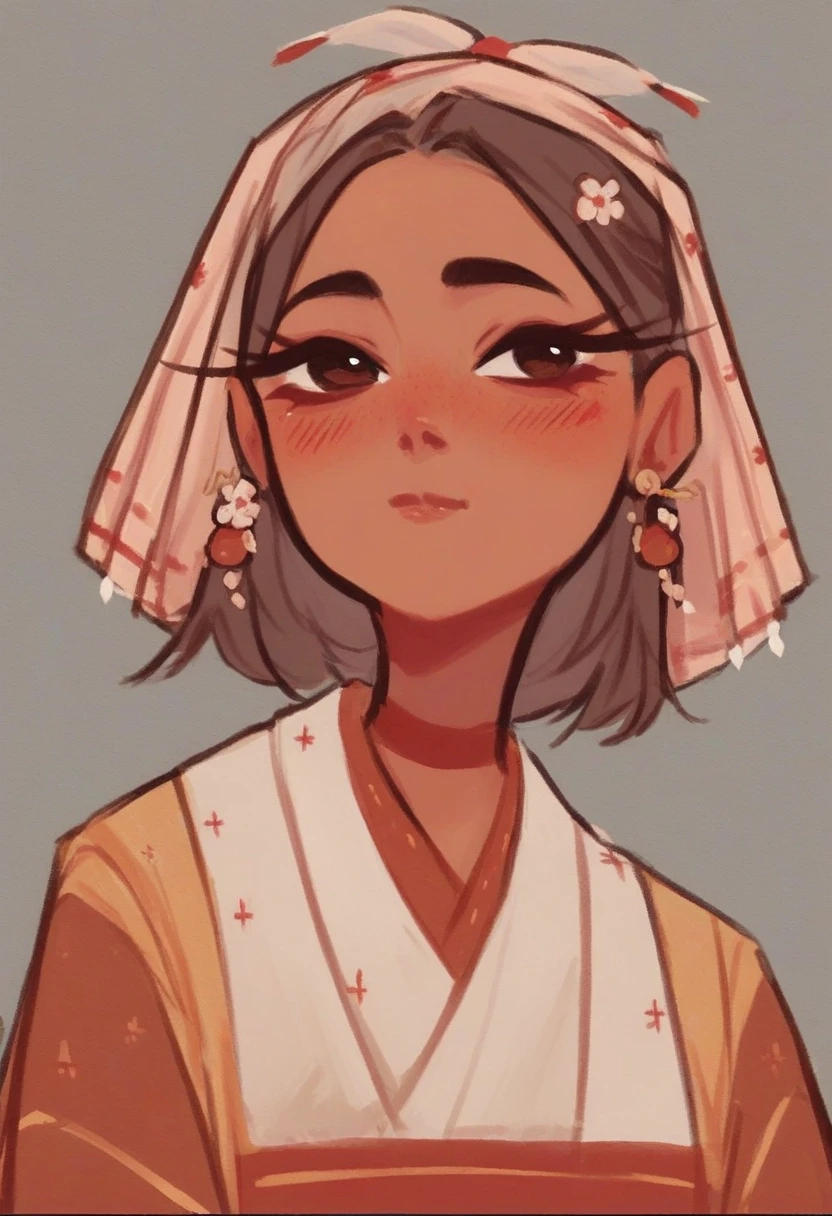 score_9, score_8_up, score_7_up, dijor, 1girl, solo, portrait, cute indian girl blushing, pretty , wearing a traditional indian dresses