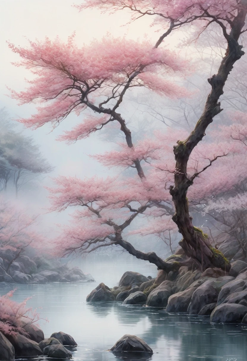 Kyoto,delicate watercolor,unearthly beauty,fine drawing, pixel graphics, a lot of details,Gentle sensuality, realistically,high quality, piece of art, hyperdetailing, professionally, filigree,foggy haze,hyperrealism, professionally, transparently,delicate pastel colors, Backlight, contrast, fabulous,unreal, translucent, Glows,sharp lines