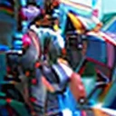 anime girl in short shorts and jacket standing next to giant robot, artwork in the style of guweiz, cyberpunk anime girl mech, trending on cgstation, guweiz, by Russell Dongjun Lu, digital cyberpunk anime art, ross tran 8 k, guweiz on artstation pixiv, girl in mecha cyber armor