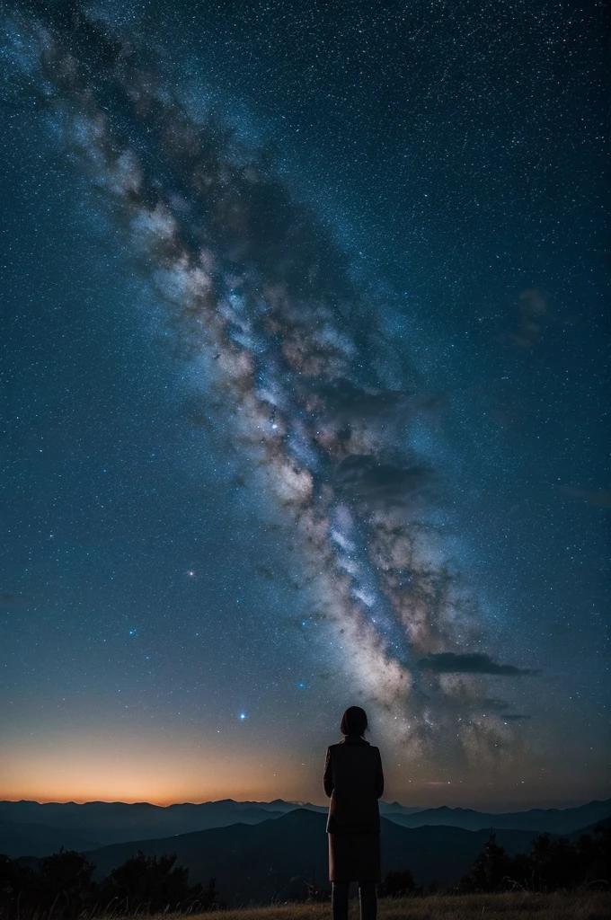The mysterious night sky