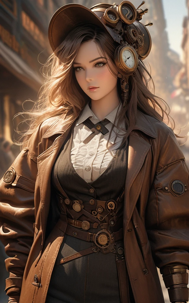 cartoon，The Bible shines in the sky，Steampunk style，very good，8K，Superb mechanical depiction，Overclocking Renderer，Ultra-realistic photos