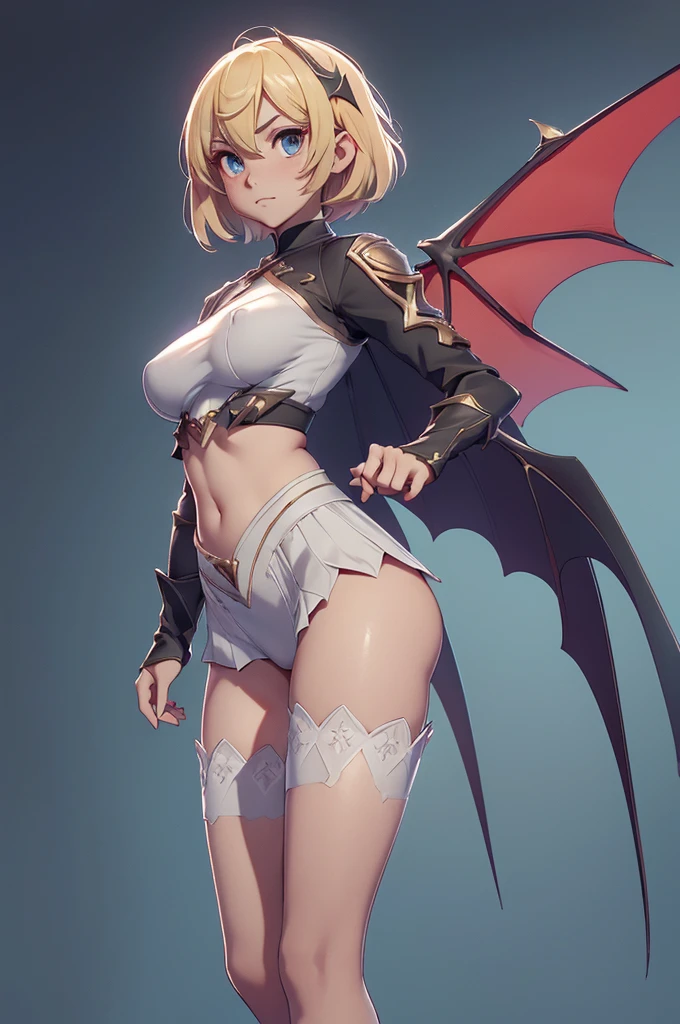 Mini leafa sword art online, (leafa sword art online), solo, ray tracing, 3D style, 3DMM, ((oses per photo)), ((oses ouch cada foto)), fully body,(Front view),(Costas Issue), (Emist on the left), show flat belly, (((oses per photo))),(very big breastsperfect ass, perfect and symmetrical eyes, (perfect handuturistic sword in hand)), ((short hair)),white clothing with textured edges, skin fair, luouchas detalhadas, White thigh-high tights with trim, ouchestido aberto ouch "ouch", Waist slender, big legs, low water, Show legs to the top of the waist, ,((top with rip in the middle)),ultra realistic skin, realistic human eyes,ultra realistic skin,super sensual suit,(faixas ouch torno dos seios), colorfully,top with ruffles,(pubis with a lot of volume),(extrouchamente sensual),(very sensual),(red and black thouche),(((giant bat wings))),with bat wings,love the league,(meia calca de renda ouch um dos lados),(meia calca de renda ouch um dos lados), red lines drawn over the legs