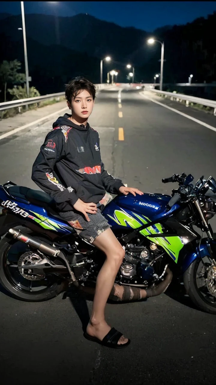 boy, Jungkook, realistic ,masterpiece, best quality, serious expression, face serious, boy, korean man, highres, portrait, photo_light, dark hair, black hair, dark scene {{}}, ulzzang-6500-v1.1:0.9