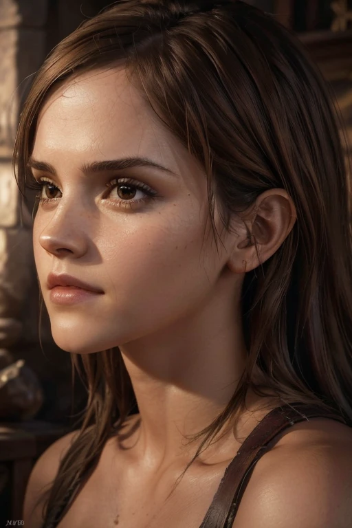 (best quality,4k,8k,highres,masterpiece:1.2),ultra-detailed,(realistic,photorealistic,photo-realistic:1.37),2 girls,Jessica Alba,((Emma Watson)),Lara Croft likeness,beautiful detailed eyes,beautiful detailed lips,extremely detailed eyes and face,long eyelashes,adventurous atmosphere,treasure hunting,action-packed scene,mysterious ruins,exotic landscapes,ancient artifacts,fierce expressions,dynamic poses,strategically placed lighting,dramatic shadows,vivid colors,portraits