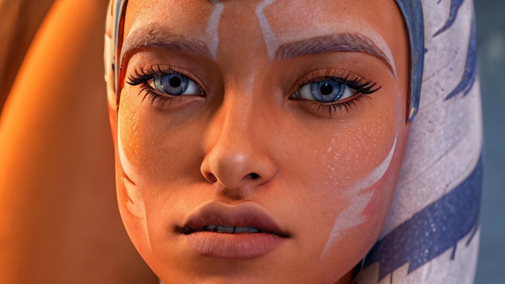 masterpiece, (dynamic lighting:1.3), ultra-detailed, aroused face, perfect face, mature female, medium breast, ahsoka_tano, outside, (detailed background), sexy bikini, by the pool, photorealistic, 8k, (best quality:1.4), intricate details, stunning colors, cinematic lighting, volumetric lighting, realistic skin texture, (realistic facial features:1.2), natural pose, highly detailed facial expressions, (beautiful detailed eyes:1.3), beautiful detailed lips, extremely detailed face, longeyelashes, soft lighting, warm color palette, atmospheric lighting, (cinematic composition:1.1)