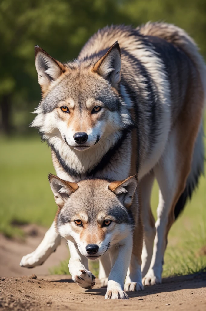 Cute little wolf
