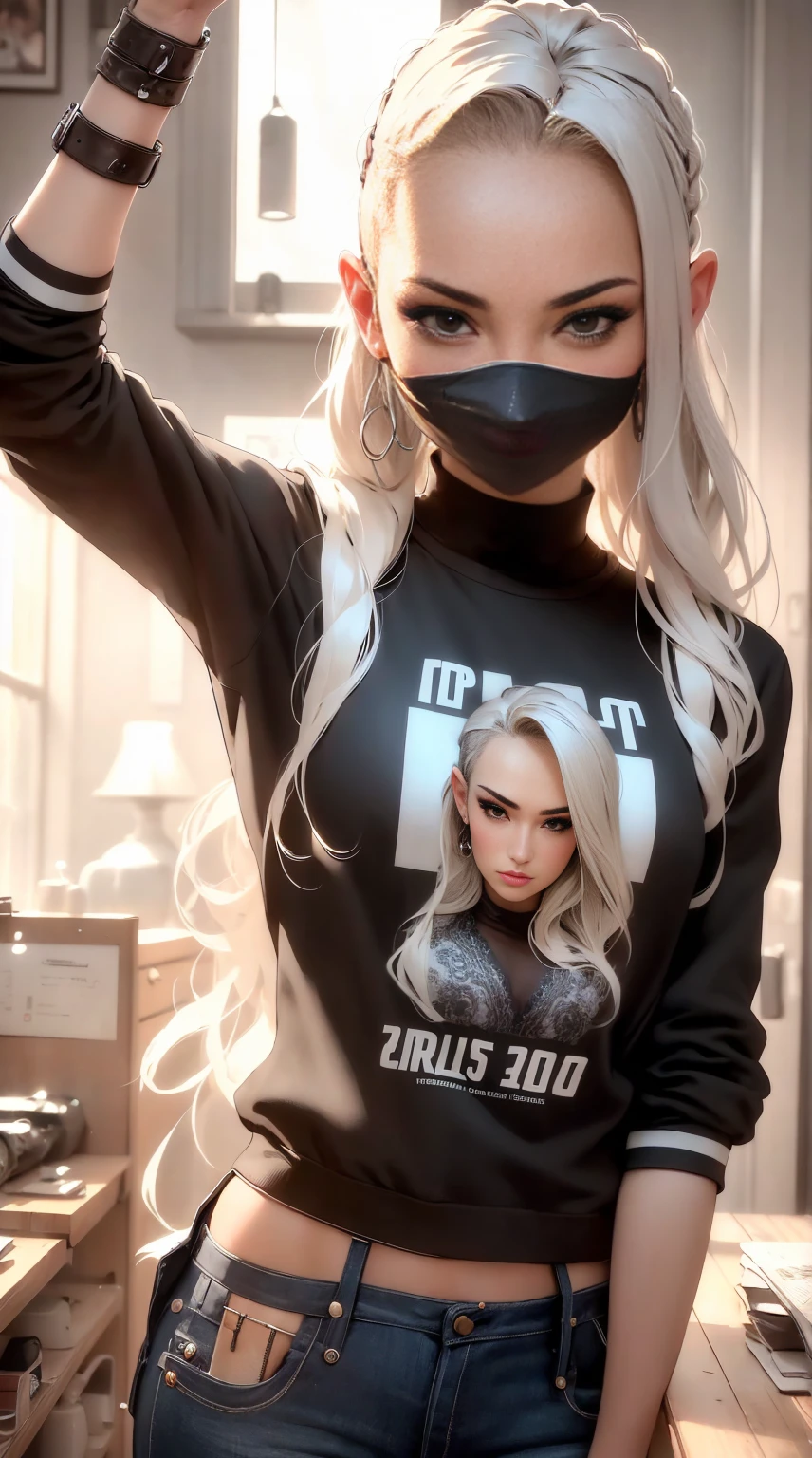 1 beautiful woman, 20 years old, Cristy Mask pelada, new