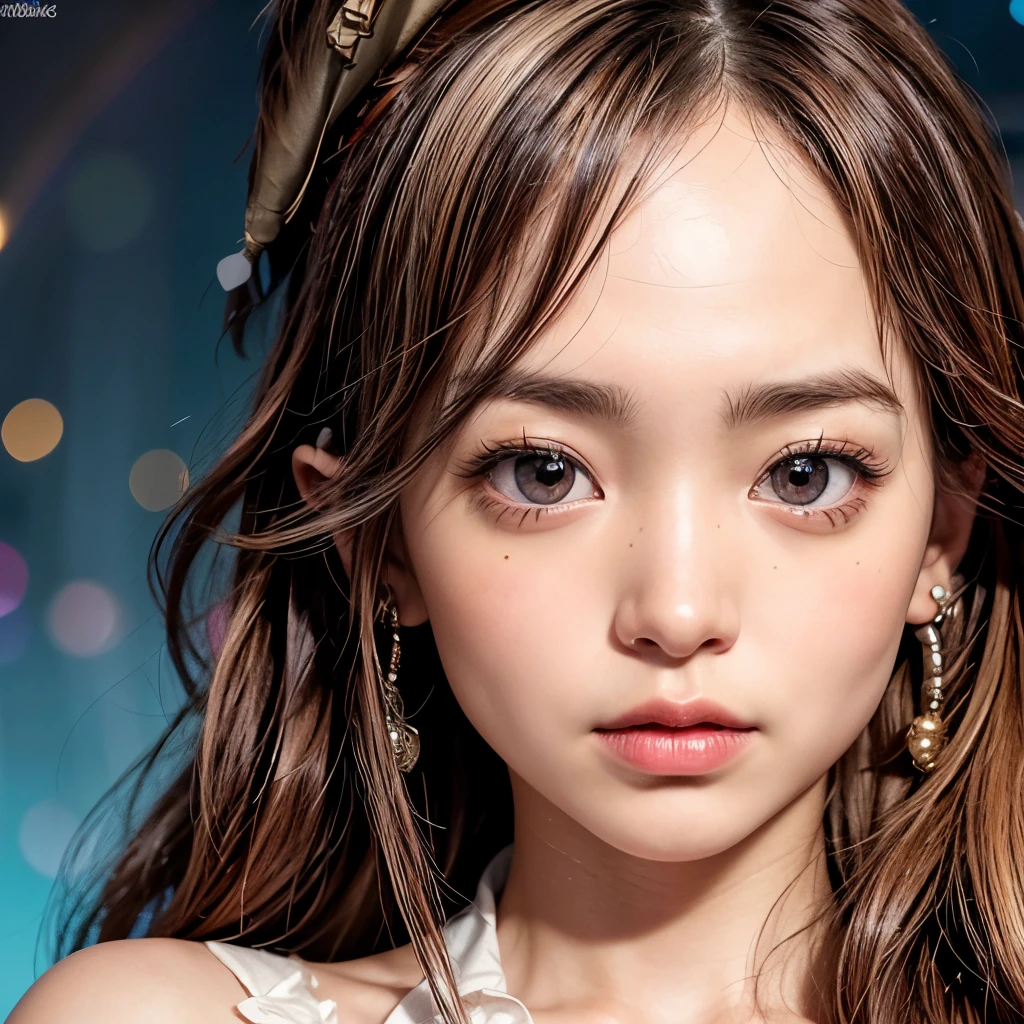 NSFW, 8k, High-level, absurd, masterpiece, best quality, primitive, very detailed CG, very detailed wallpaper, perfect lighting, Extremely detailed (((The personifying " Jack Sparrow " as a Girl))), MysticSight, Tyndall effect, Tyndall scattering, Studio gray background with (many Dazzling RainbowColor particles BokeH:1.28), (RoundlyButts, ThighGap), (Exposed:0.4), (Assfocus with looking ahead), BREAK (NOGIZAKA face variations) Extremely Detailed very KAWAII face variations, perfect anatomy, Childish, captivating gaze, elaborate detailed Eyes with (sparkling highlights:1.28), long eyelashes、Glossy RED Lips with beautiful details, Coquettish tongue, Rosy cheeks, Radiant PearlSkin with clear transparency . { (Dynamic LifeLike expressions:1.4) | :d) }, (large eyes:-1) .