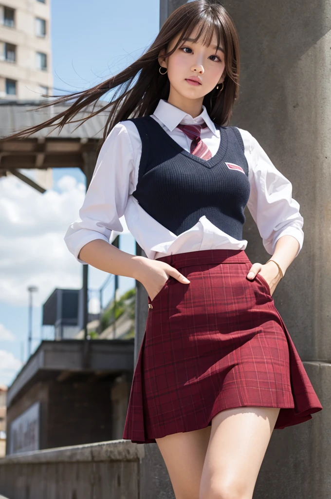 Skirt flip