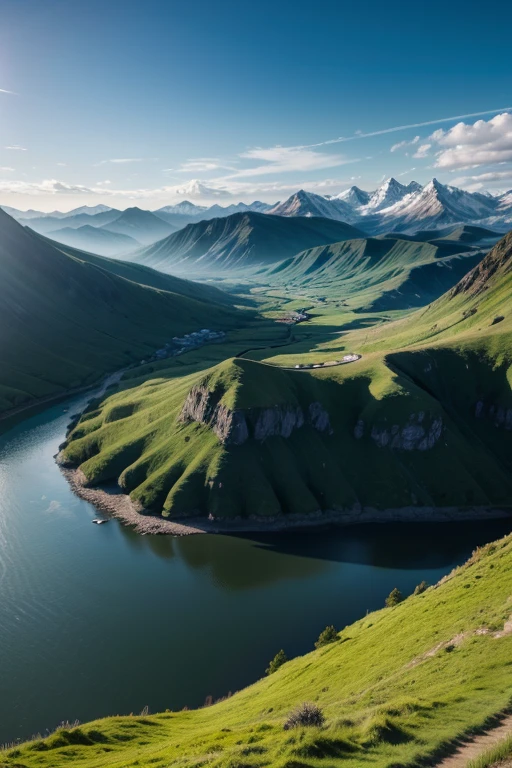 Image with landscape 4k, Full hd