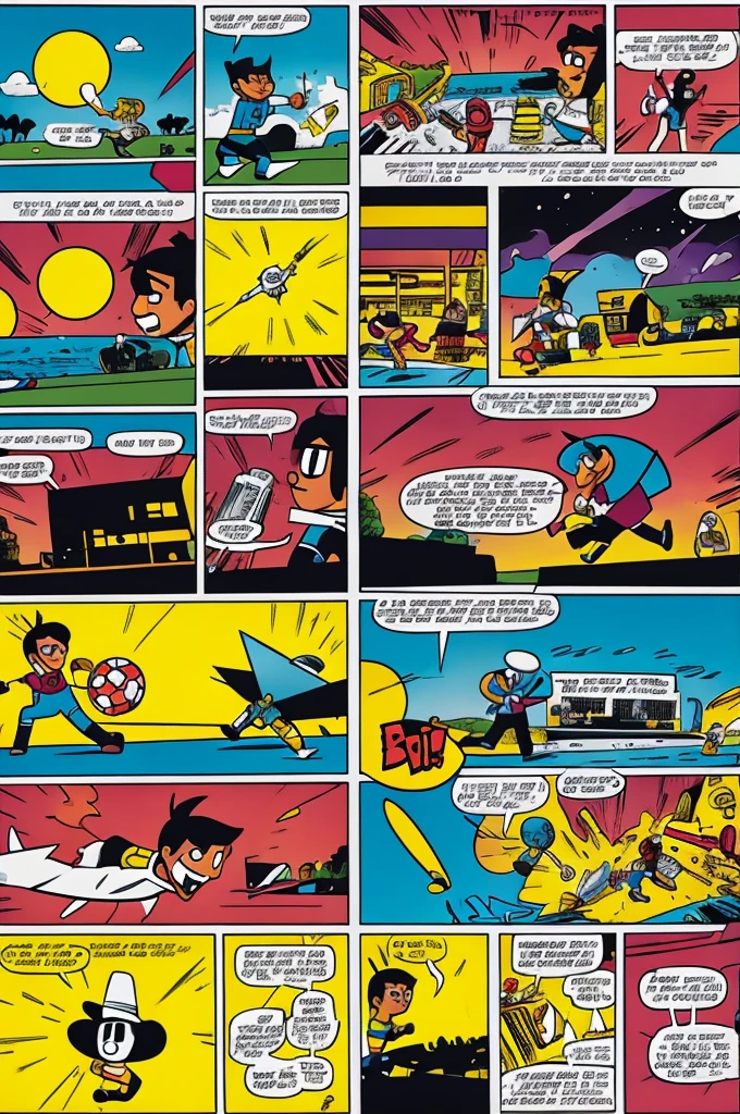 Crea un comic 