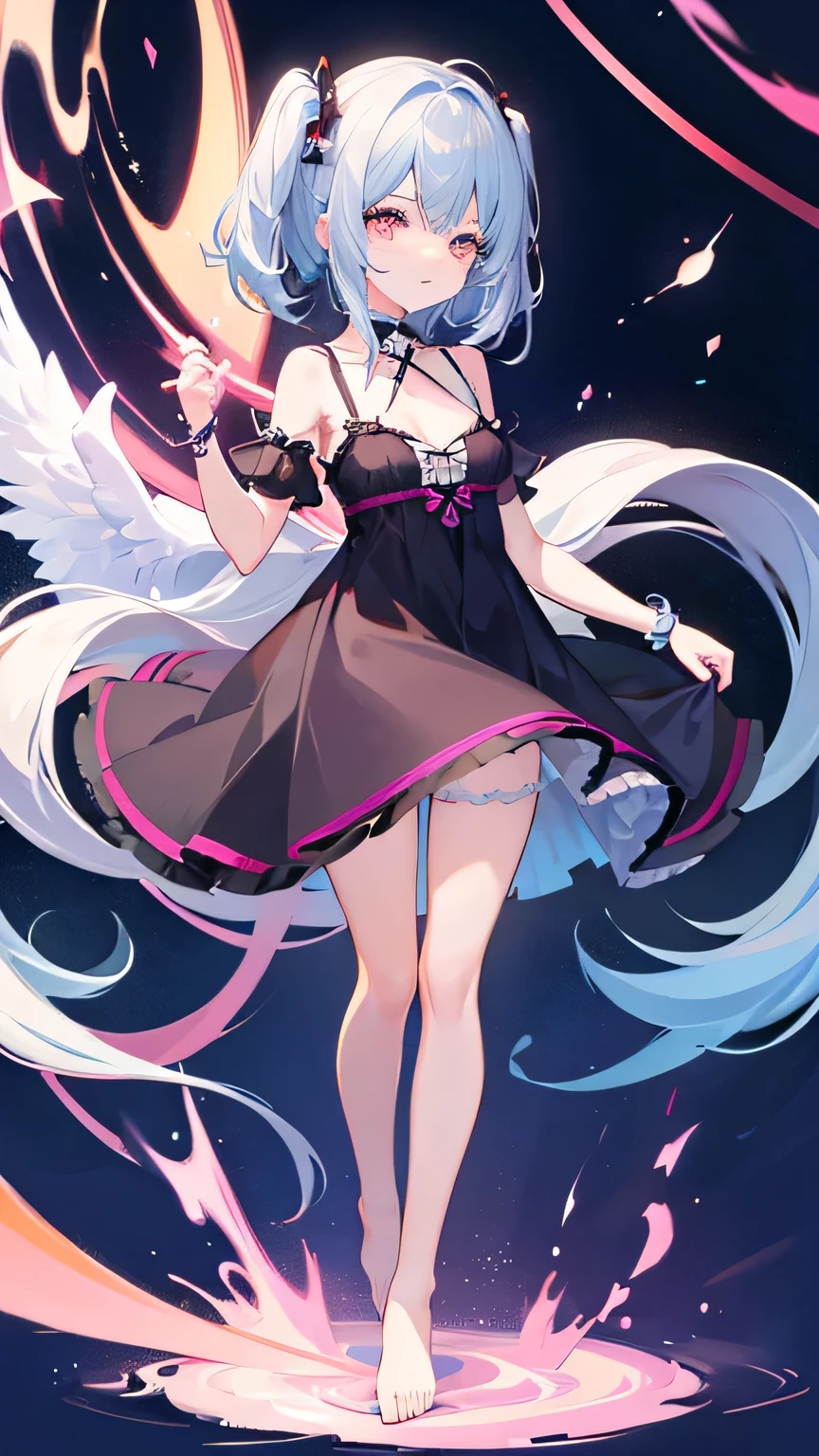 A little loli,G cup,Dress,full-body shot,detail,Ultra HD