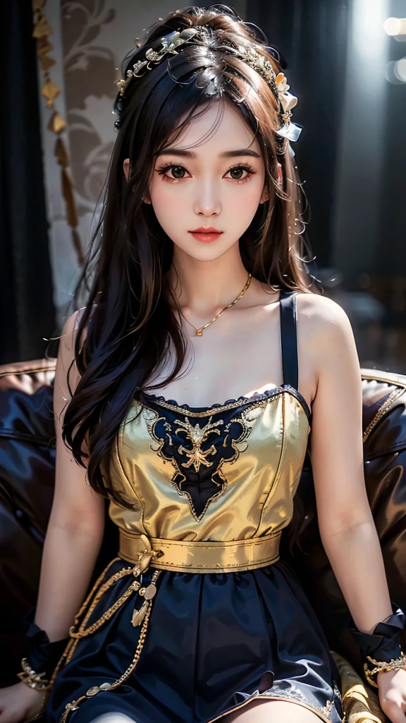 best quality, 超high resolution, (lifelike:1.4), masterpiece, high resolution, The original, Very detailed wallpaper, 1 girl, alone, (buzizig, bizizanakanem\)), whole body,