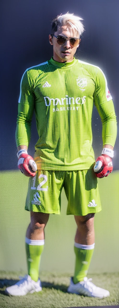 Homem Soccer Player, goalkeeper.