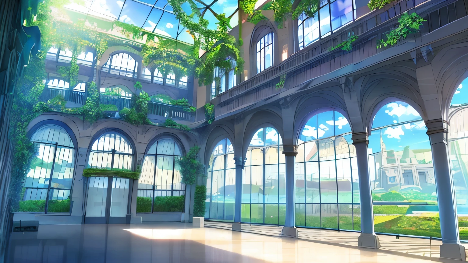 A museum in a mirage