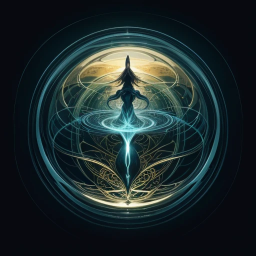 Create a logo cover that conveys the idea of personal transformation in a symbolic and inspiring way. The composition must be balanced and minimalist, exploring shapes and elements that refer to concepts such as evolution, rebirth and transcendence.
Use a color palette that evokes feelings of renewal, fluidity and balance, such as shades of blue, green and gold. Typography should be elegant and clean, serif, to give an air of sophistication and refinement.
Incorporate subtle elements that suggest the journey of personal growth, like wavy lines, moving geometric shapes or symbols that represent transformation. The end result should be a logo cover that inspires and conveys the message that change and personal development are possible and valuable.
Create an image that is visually impactful, but also conveys a feeling of calm, balance and hope, capturing the essence of personal transformation."